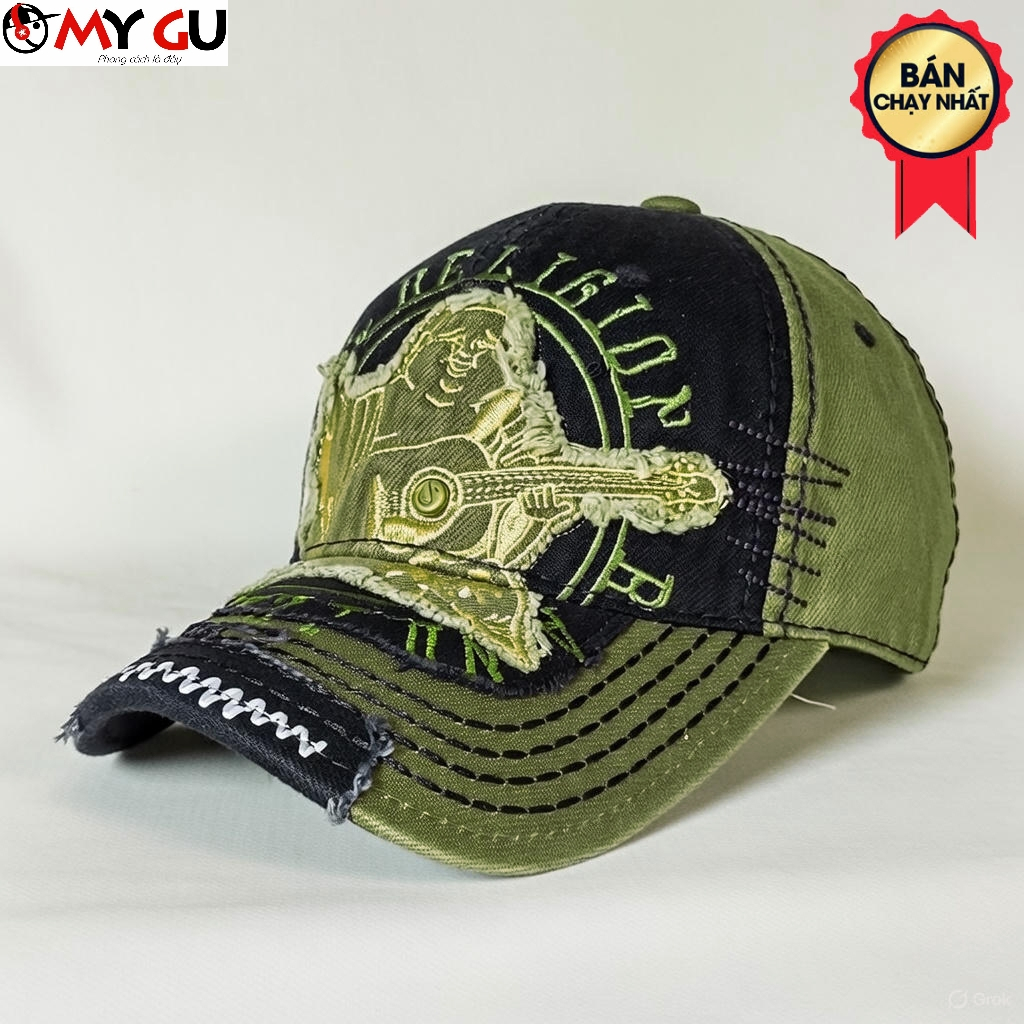 Nón jean ông địa xuất khẩu cao cấp TRUE RELIGION M804