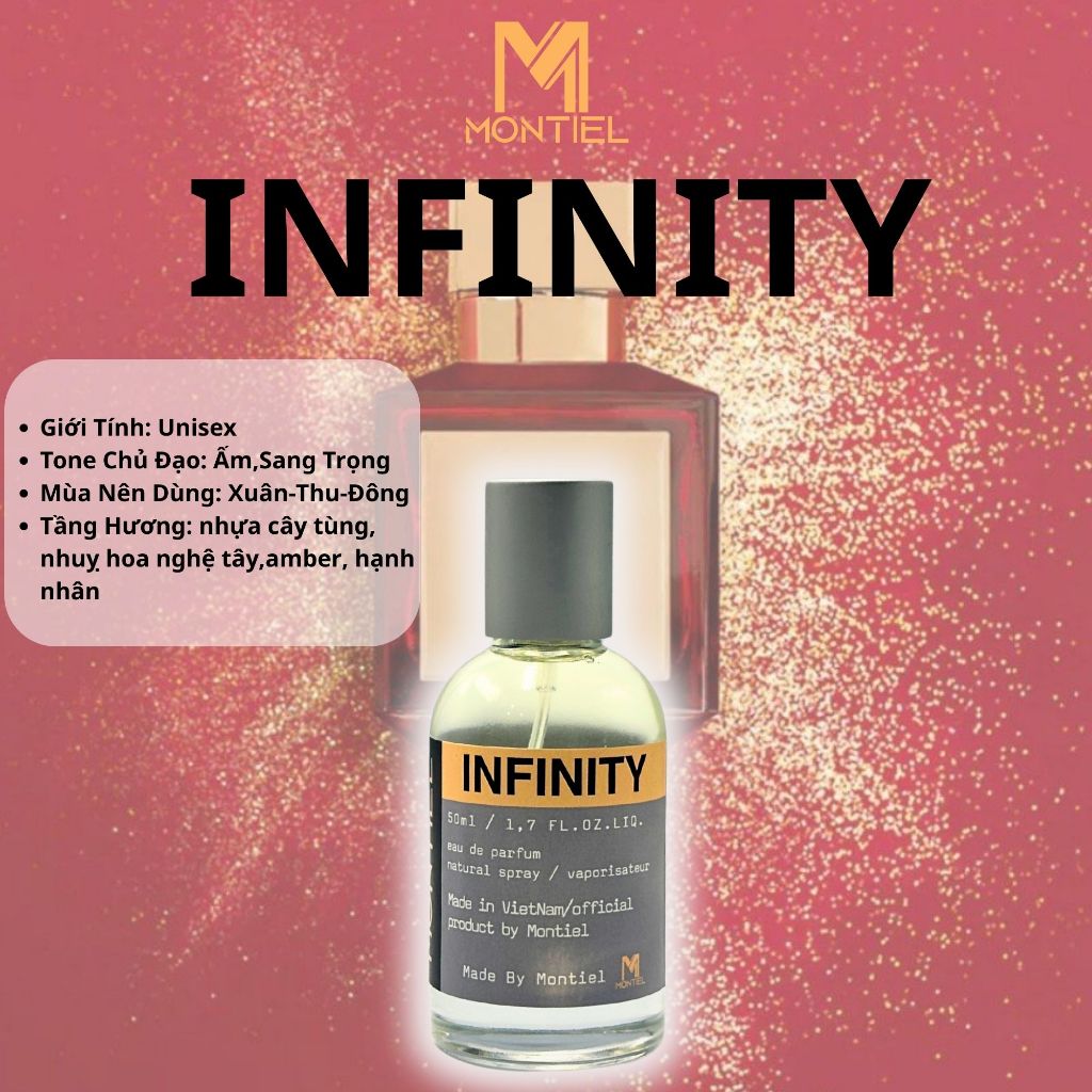 Nước Hoa Unisex INFINITY ( MFK540 Đỏ ) Thơm Ngọt ,Đẳng Cấp