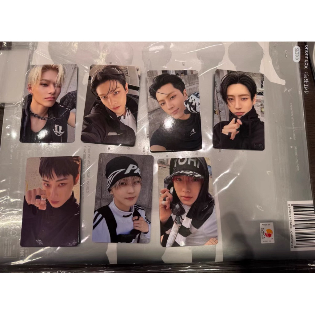 [SẴN] CARD ẢNH ALBUM ENHYPEN