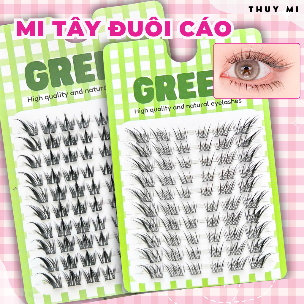 Mi Giả Tây Đuôi Cáo Tô Đát Kỷ Tách Cụm Và Mi Gân Trong Tự Nhiên Tái Sử Dụng Nhiều Lần