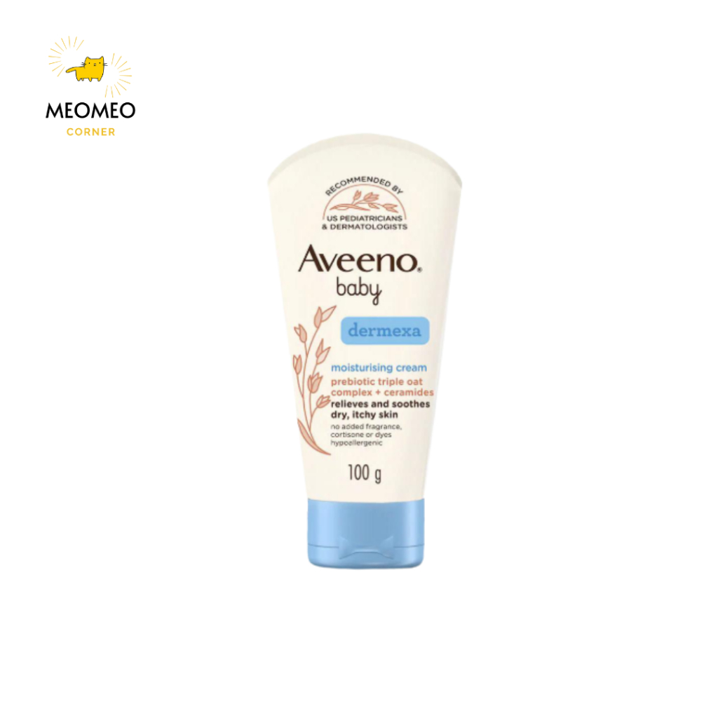 Dưỡng ẩm da chàm Aveeno Baby 100g Eczema /  Dermexa