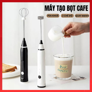 Máy Đánh Trứng Cầm Tay, Máy Đánh Bọt Cà Phê, Đánh Cafe Đánh Trứng Mini Sạc Điện Tiện Lợi