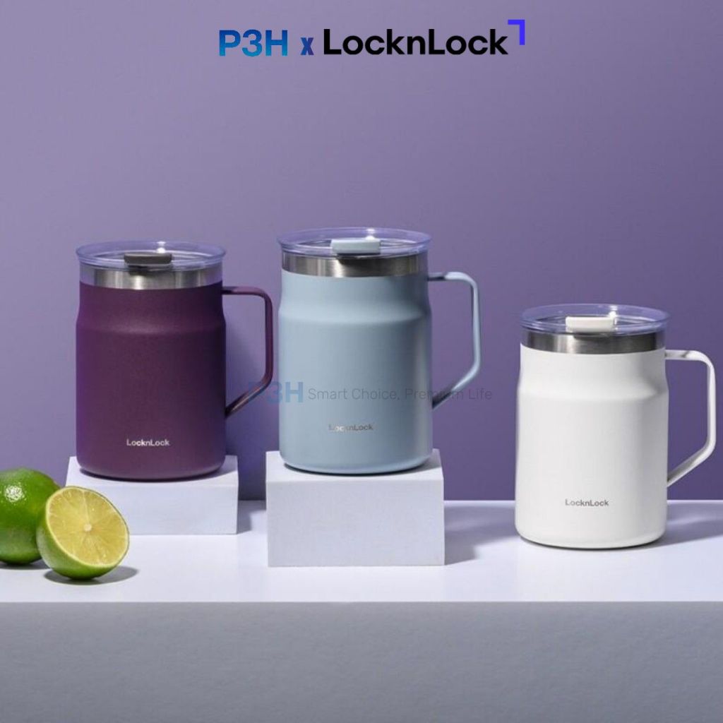 Ly giữ nhiệt Lock&Lock Metro Mug bằng thép không gỉ ca , cốc LHC4219 475ml , LHC4282 600ml phiphi sh