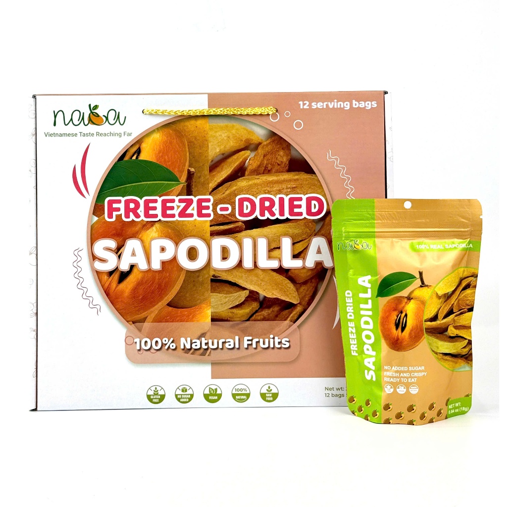 Sapoche sấy thăng hoa 18g