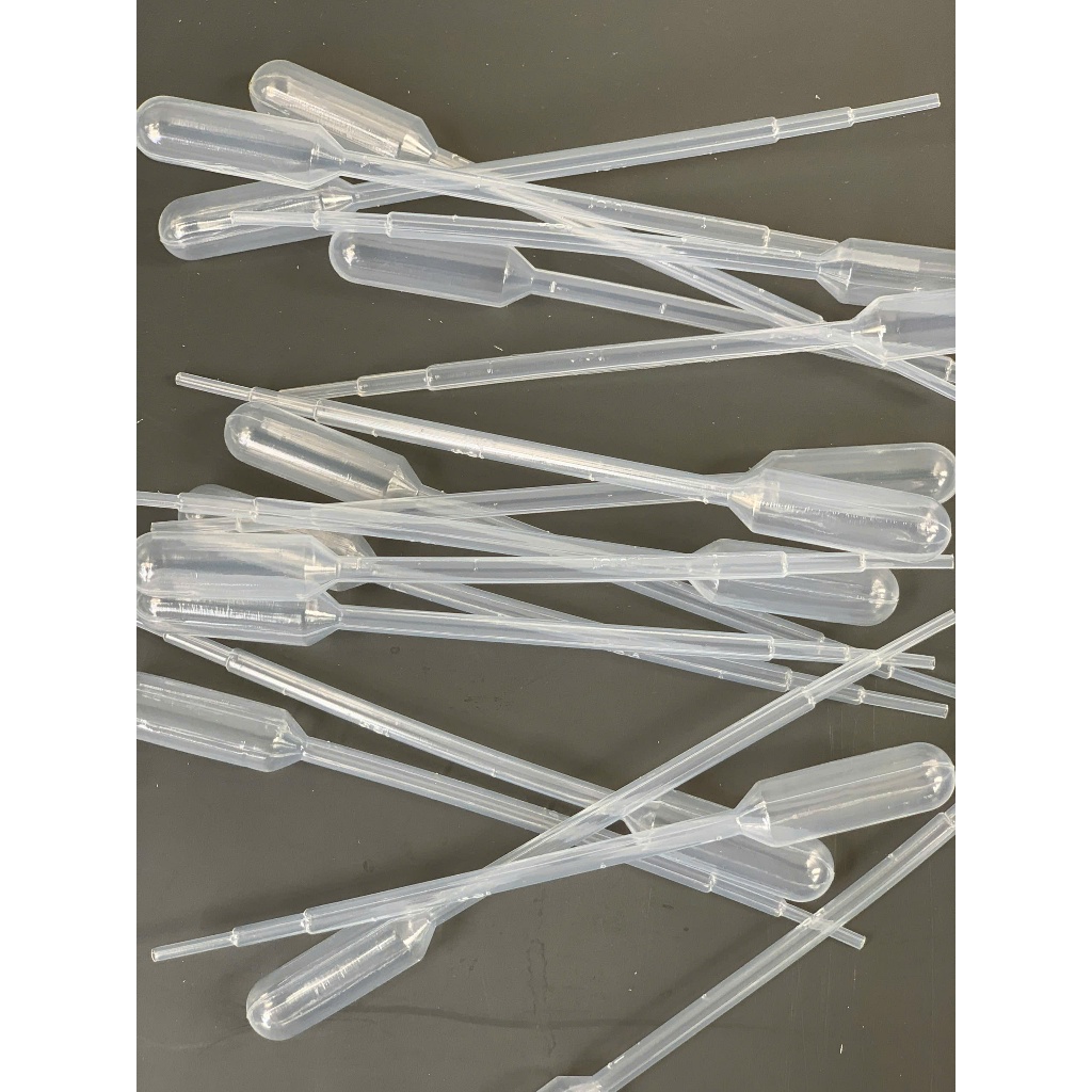 Combo 10 Pipet nhựa - Ống hút nhỏ giọt, có chia vạch 1ml - 10ml