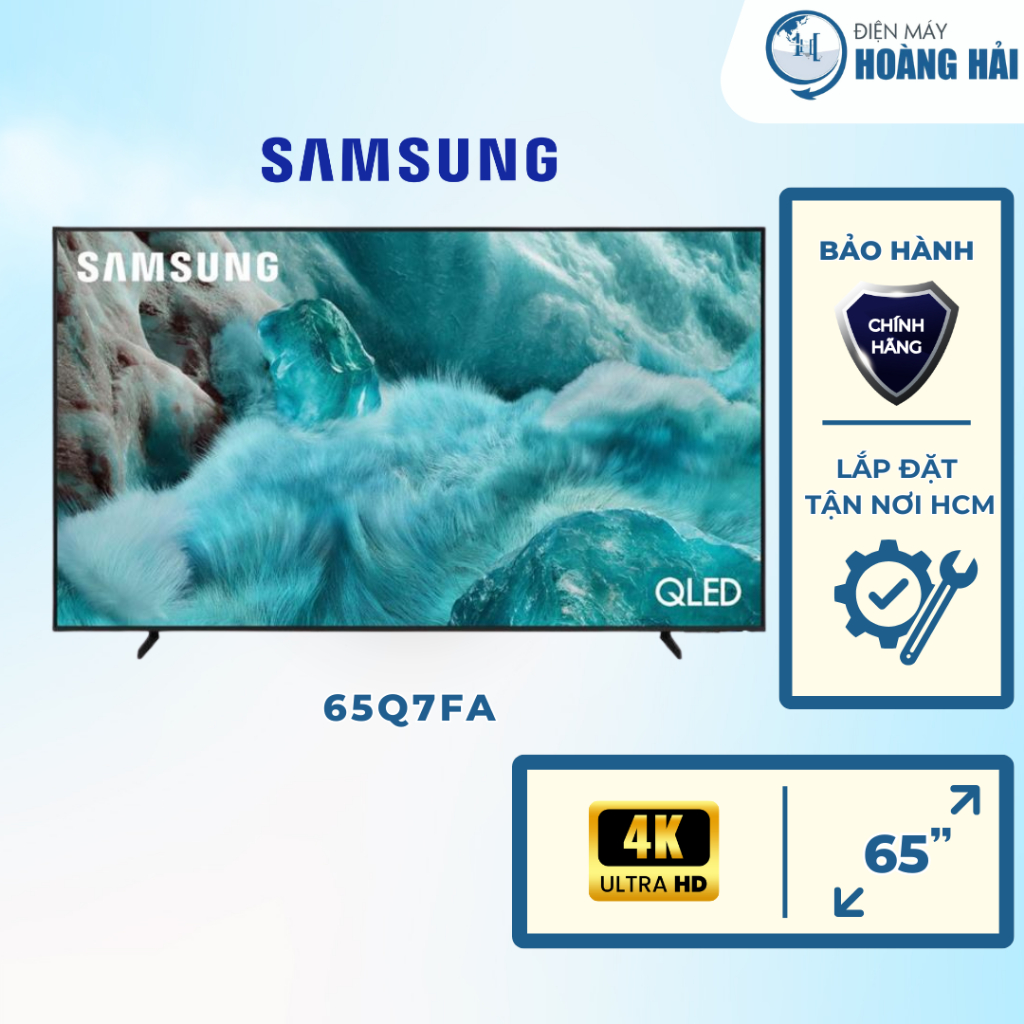 65Q7FA | Smart Tivi QLED Samsung AI 4K 65 inch 65Q7FA - Hàng chính hãng