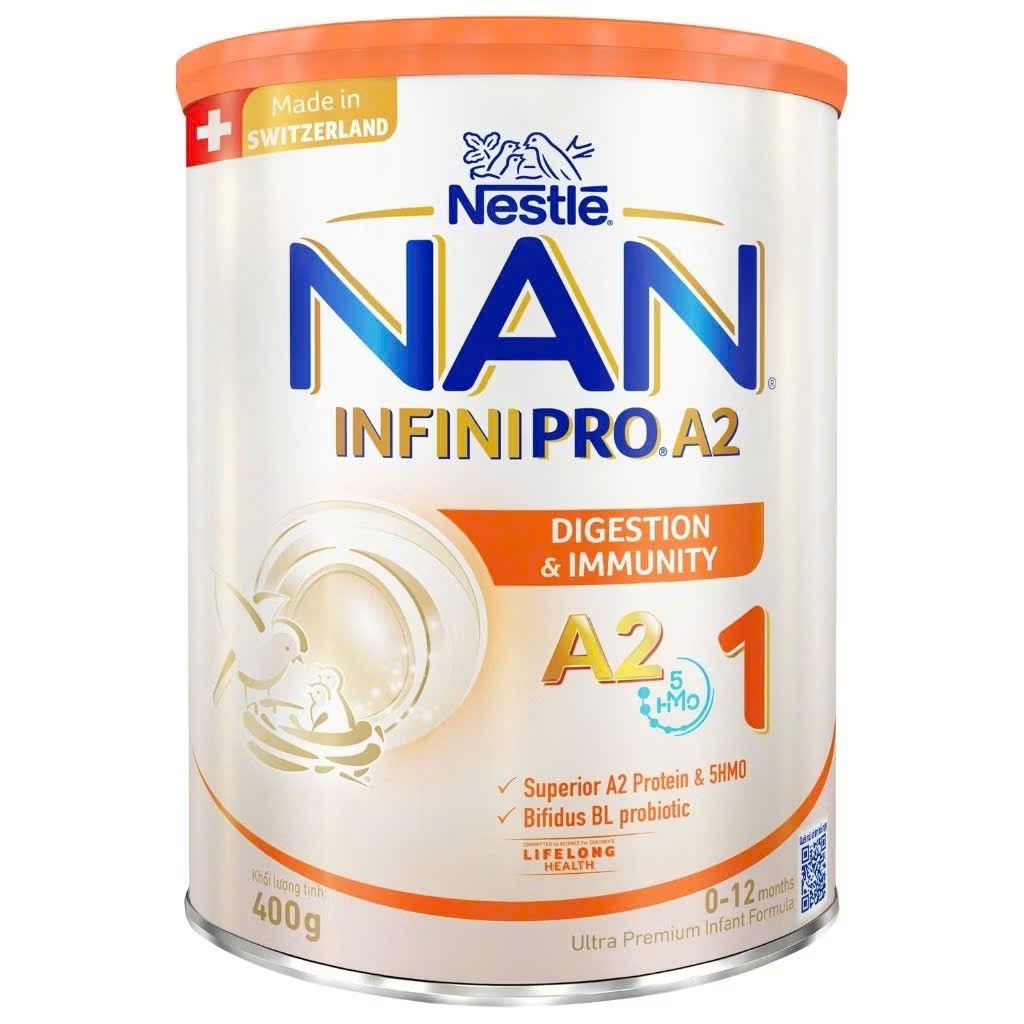 Sữa bột Nan infinipro a2 số 1 lon 400g