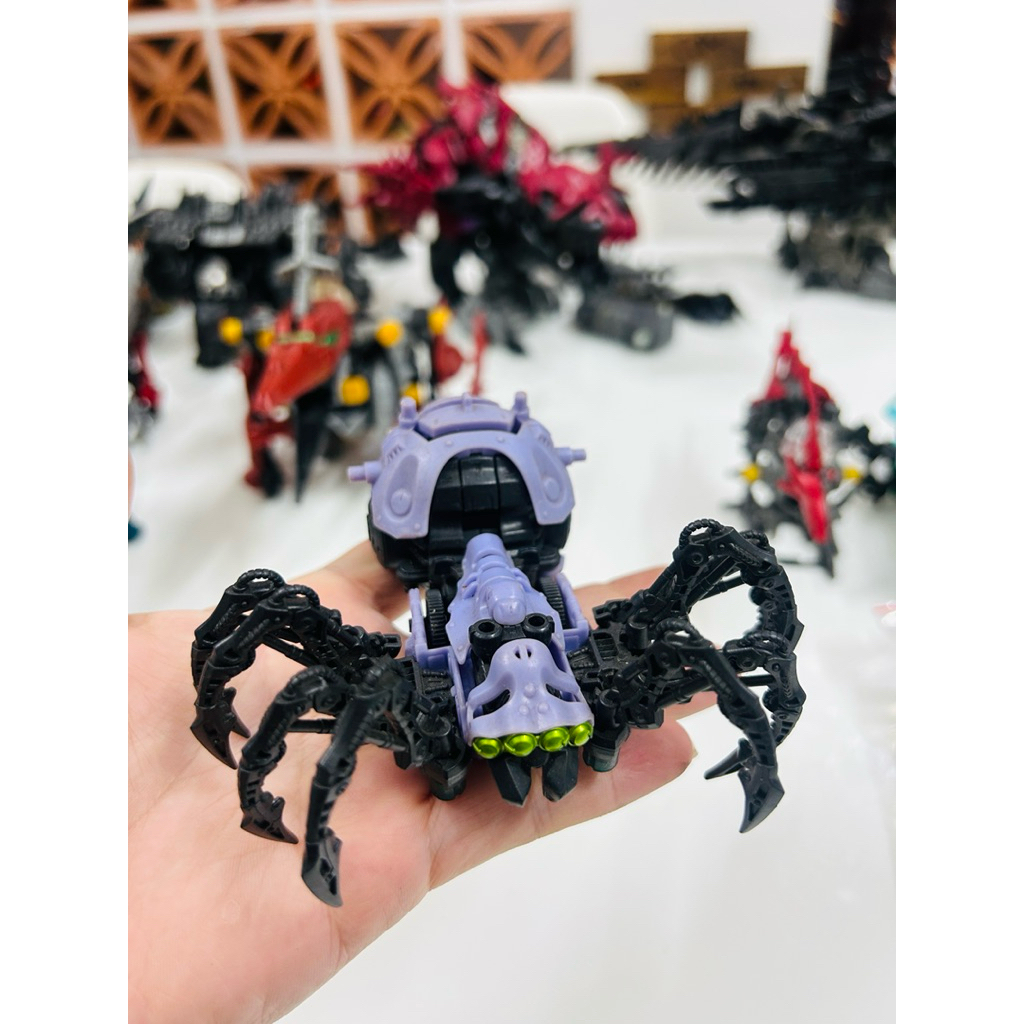 Mô hình lắp ráp Zoids thú vương đại chiến Takara Tomy Zoids Wild ZW18 Spideath Motorized Model Kit c