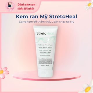 Kem rạn da StretcHeal Mỹ , ngừa rạn da dạng kem dễ thẩm thấu cho mẹ bầu và sau sinh - Mẹ Rofi