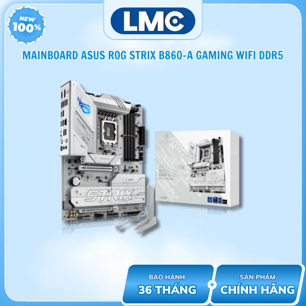 Mainboard ASUS ROG STRIX B860-A GAMING WIFI DDR5 ( LGA 1851 - ẢTX - 4x DDR5 )