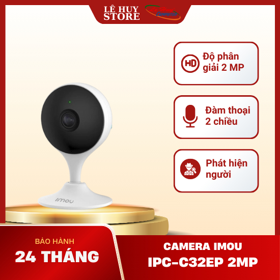 Camea Trong Nhà Imou IPC-C32EP 3MP/IPC-A32EP-L/IPC-A52P - Hàng Chính Hãng