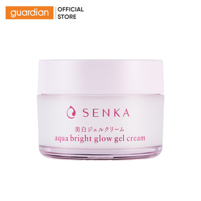 Kem Dưỡng Giúp Sáng Da Ban Đêm Senka White Beauty Glow Gel Cream 50Gr