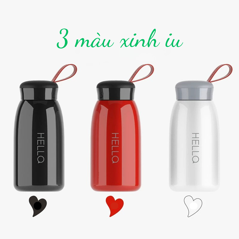 Bình giữ nhiệt nóng lạnh 304 cao cấp, tặng kèm quai xách tiện lợi, giữ nhiệt lâu đa năng | BigBuy360 - bigbuy360.vn