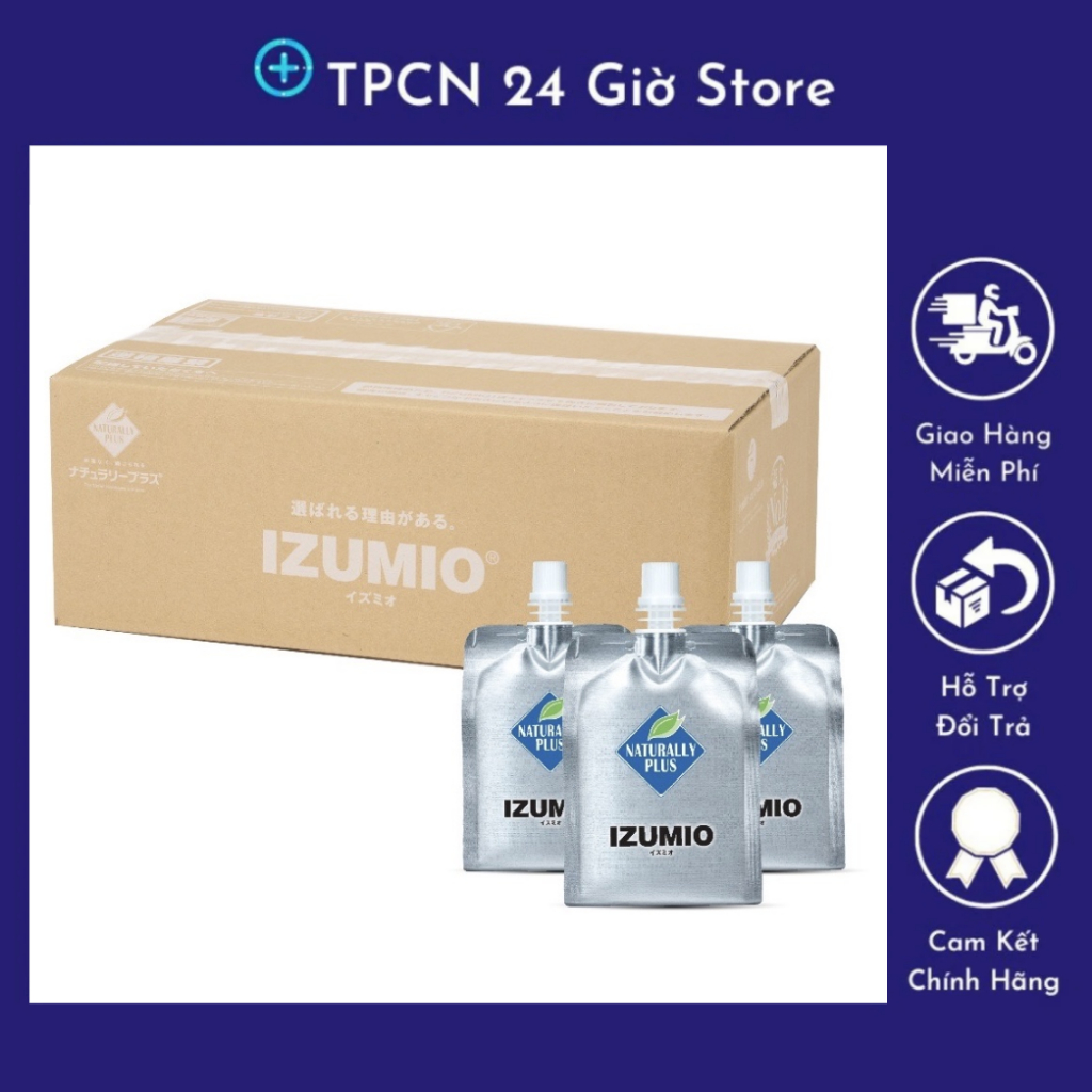Nước uống tinh khiết Izumio Nhật Bản ( thùng 48 gói )