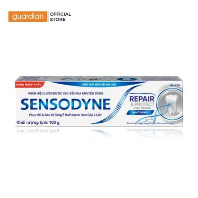 Kem Đánh Răng Sensodyne Repair & Protect Deep Repair - Whitening 100g | Guardian Việt Nam