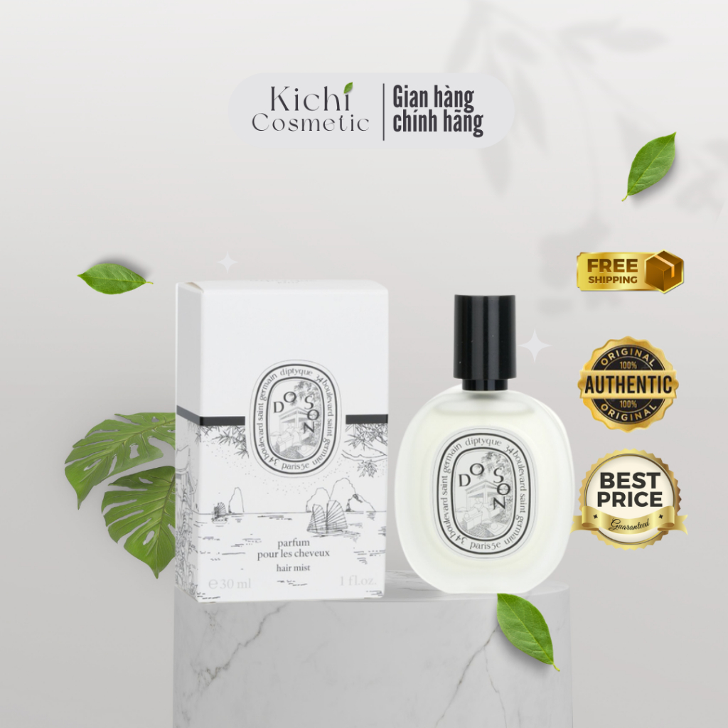 Nước hoa tóc Diptyque Hair Mist Eau Rose , Do Son, Fleur de Peau , Eau des Sens ...  fullbox 30ml