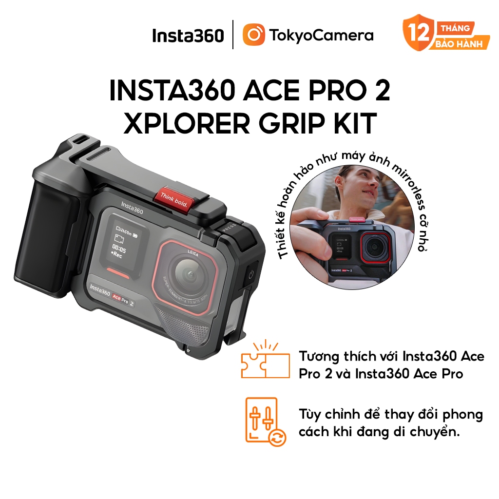 [TokyoCamera] Insta360 Ace Pro 2 Xplorer Grip Kit