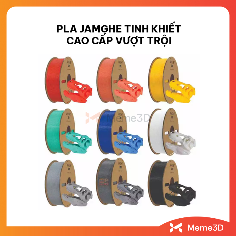 Nhựa in 3D PLA Jamghe tinh khiết cao cấp vượt trội 1 cuộn 1 Kg