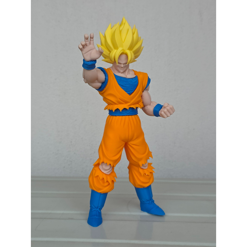 Mô hình nhân vật Son Goku, mô hình đồ chơi trưng bày (khoảng 23cm)