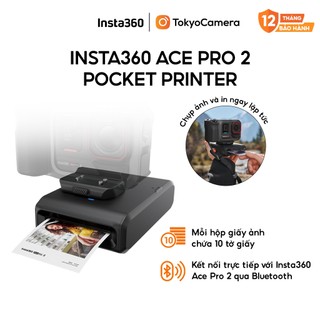 Máy in ảnh bỏ túi Insta360 Ace Pro 2 Pocket Printer in nhanh hàng chính hãng