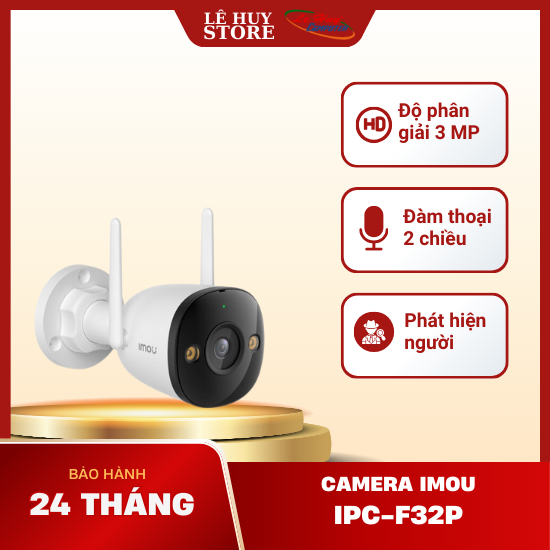 Camera IMOU IPC-F32P/IPC-F32FP/ IPC-S3EP-3M0WE/IPC-S3EP-5M0WE - Hàng Chính Hãng