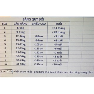 Bà ba trắng quần đen cho bé 7_45kg