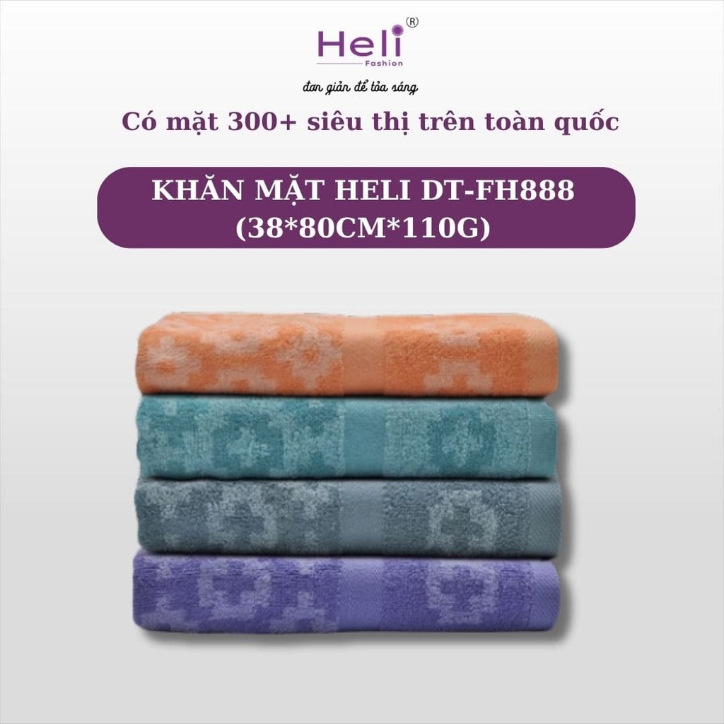 KHĂN MẶT HELI DT-FH888 (38*80CM*110G)