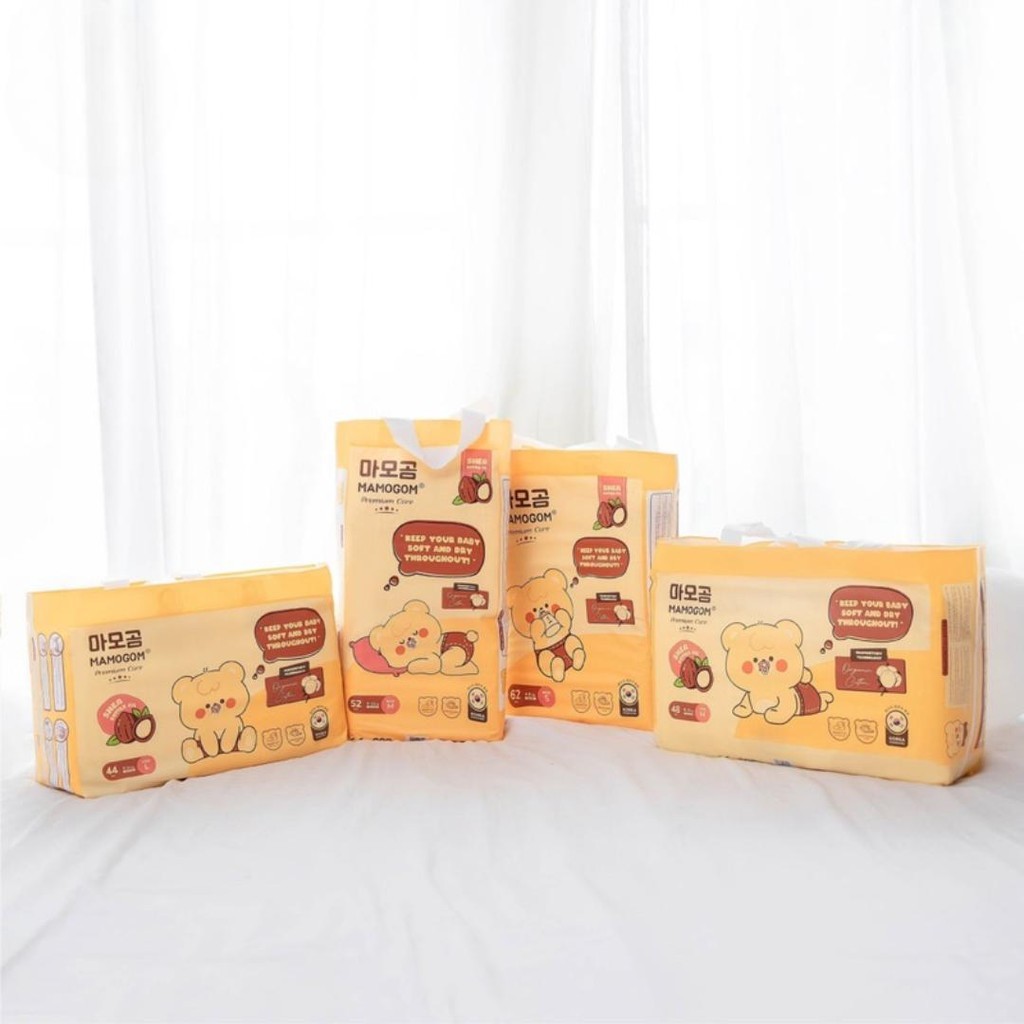 ( MUA 3 TẶNG 1) Tã Bỉm Mamogom Premium Đủ Size Chính Hãng Mềm Mại, An Toàn - The Bunny