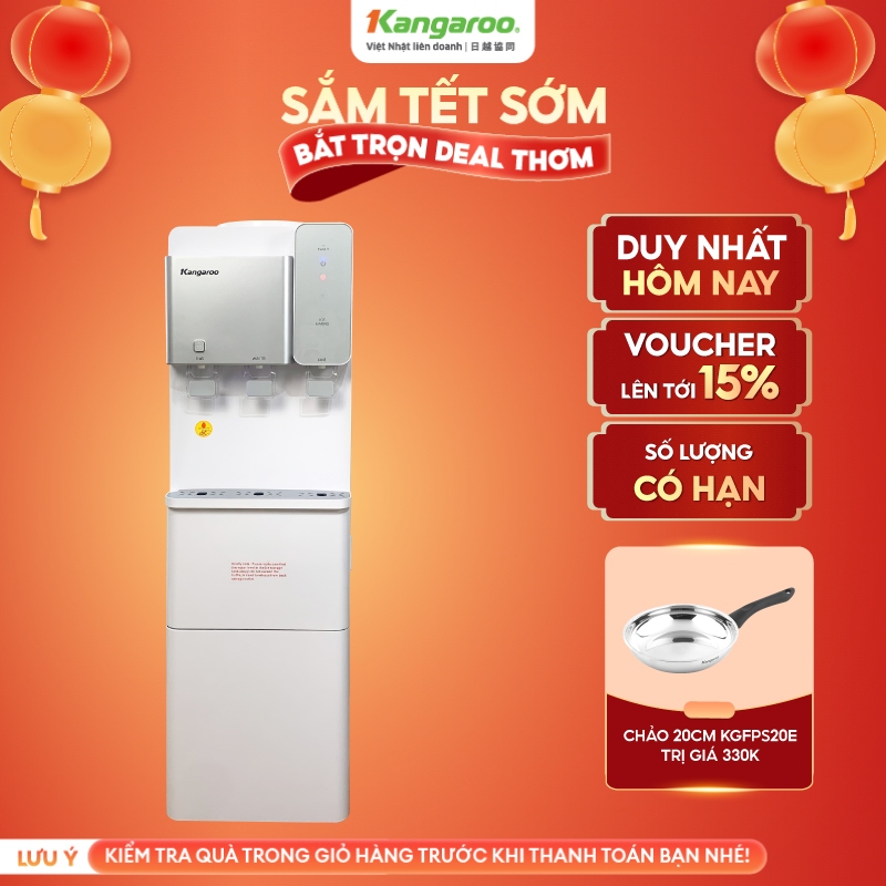 Máy làm nóng lạnh nước uống có chức năng làm đá Kangaroo KG65A3