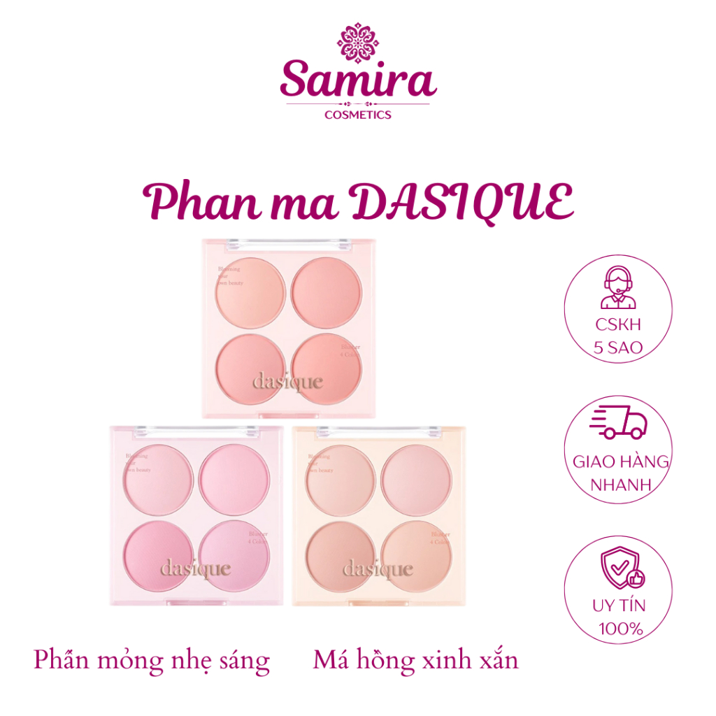 Phấn Má Hồng Dasique Blending Mood Cheek Phấn má Dasique Má hồng Dasique - Samira.Cosmetics