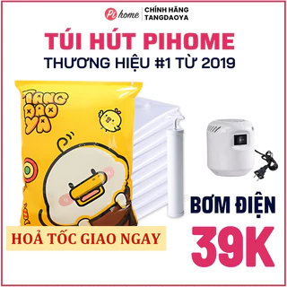 Hoả Tốc HN Túi hút chân không đựng quần áo Pihome. Tiết kiệm diện tích, bảo quản lâu dài