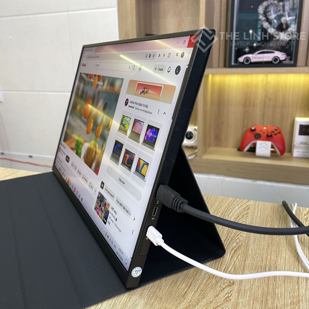 Màn hình di động Thế Linh nhiều cỡ màn - tấm nền IPS 100%sRGB/DCI-P3 FHD/2K/4K Type-C/HDMI Portable Monitor | BigBuy360 - bigbuy360.vn