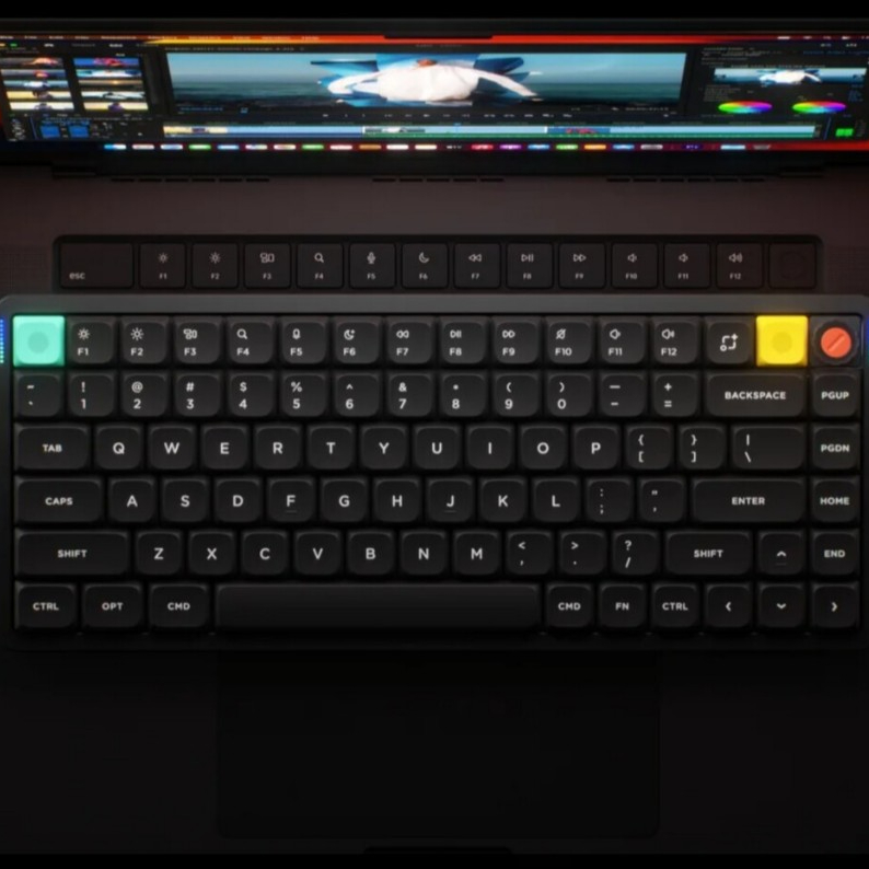 Bàn phím cơ Nuphy Air75 V3 - Bàn phím low profile không dây, Núm xoay điều chỉnh âm lượng, Khung nhôm, 3 mode kết nối | BigBuy360 - bigbuy360.vn