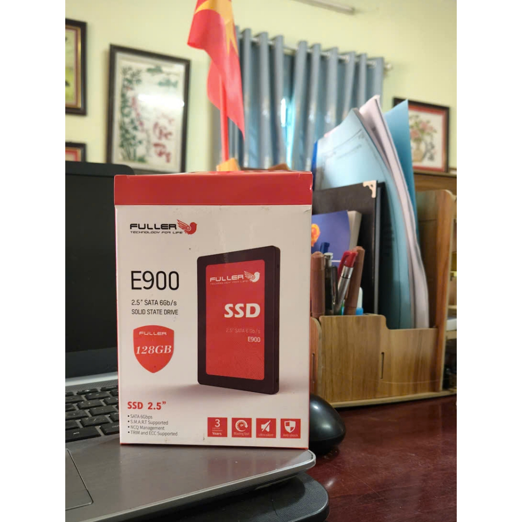 ổ SSD chất lượng tốt với dung lượng 128Gb, 2.5" sata 6Gb/s E900 của FULLER