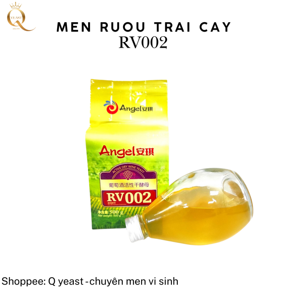 RV002 MEN VANG TRÁI CÂY  ( 500G)
