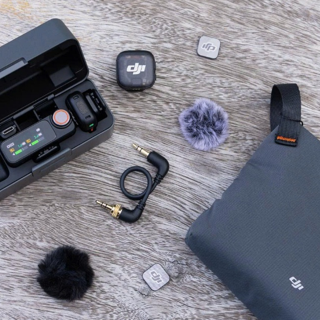 DJI Mic 3 thiết bị quay vlog (2TX+1RX+Charging Case), thu âm gọn nhẹ khử ồn thông minh, camera hành động chính hãng | BigBuy360 - bigbuy360.vn