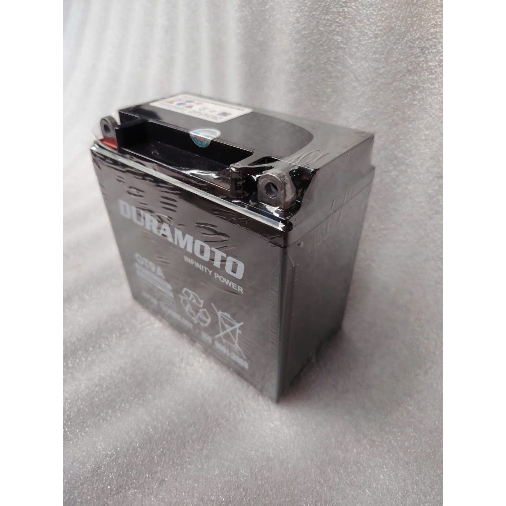Ắc quy xe máy 12V 9Ah Duramoto GT9A ( bình xe máy 9A cao)