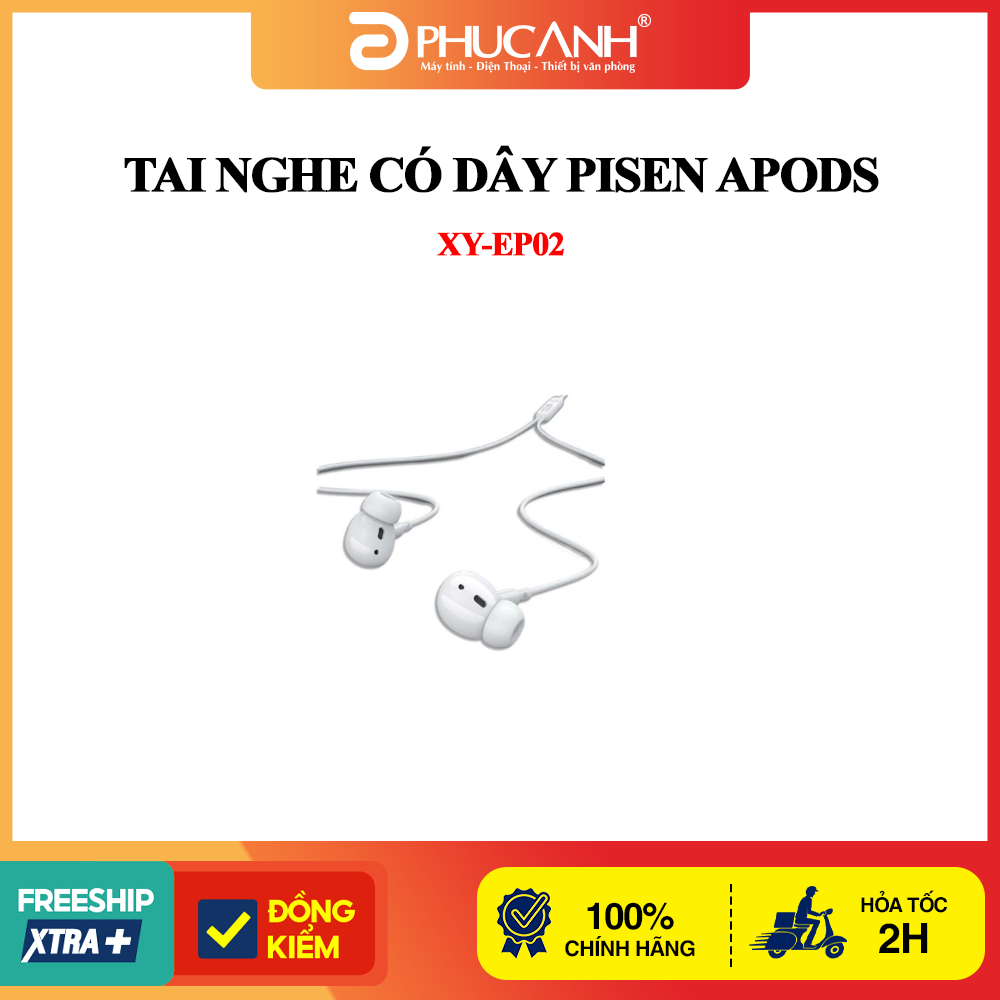Tai nghe có dây Pisen Apods XY-EP02