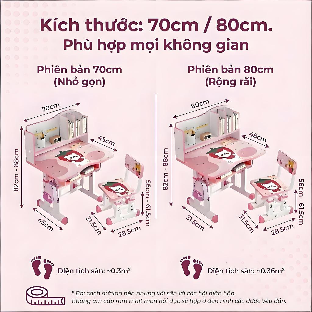 ALVIN Bàn học bàn làm việc có ngăn kéo có thể điều chỉnh màu hồng và xanh dương ghế đồng bộ | BigBuy360 - bigbuy360.vn