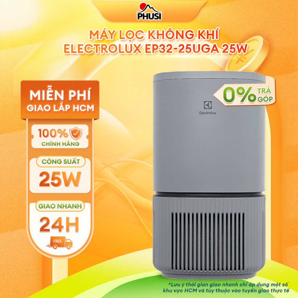 EP32-25UGA Máy lọc không khí Electrolux EP32-25UGA 25W [MIỄN PHÍ GIAO LẮP HCM]