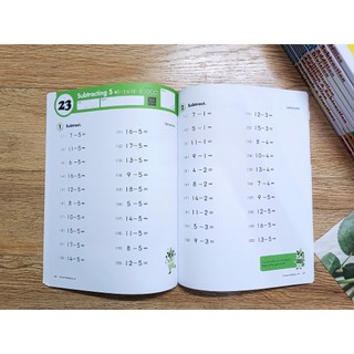Sách - Kumon Math Workbook nhập màu 10 quyển