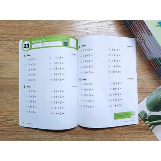 Sách - Kumon Math Workbook nhập màu 10 quyển