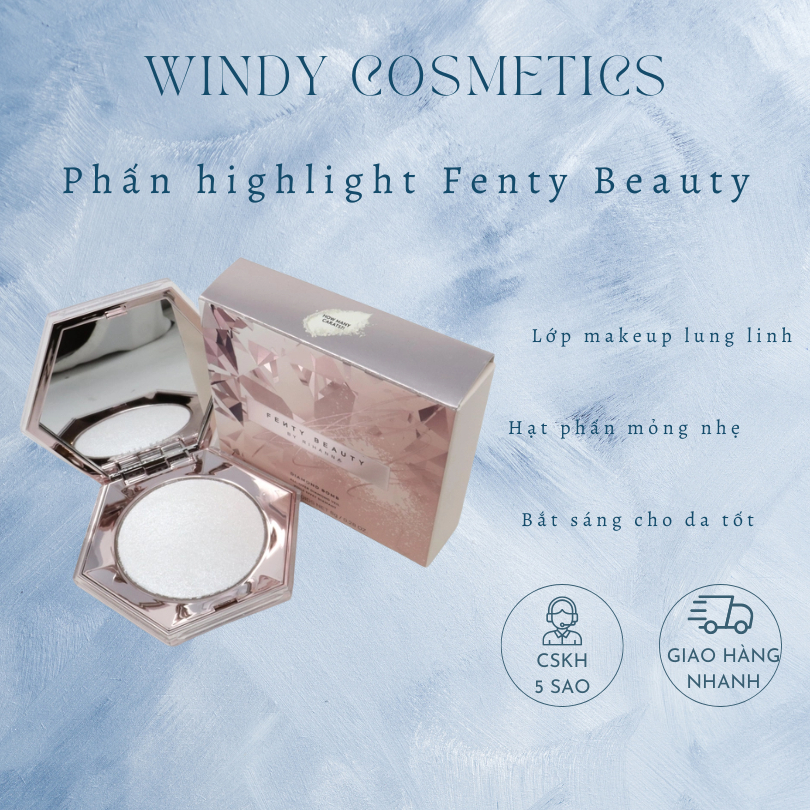 Phấn highlight Fenty Beauty Diamond Bomb Phấn phản chiếu ánh sáng Fenty Beauty Diamond Bomb Highligh