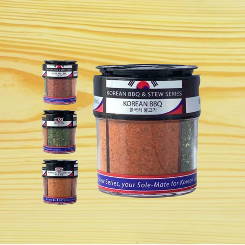 HEXA [Lọ KOREAN BBQ 54gr] GIA VỊ MÓN HÀN QUỐC 4 in 1 Korean Food Seasoning (HALAL)