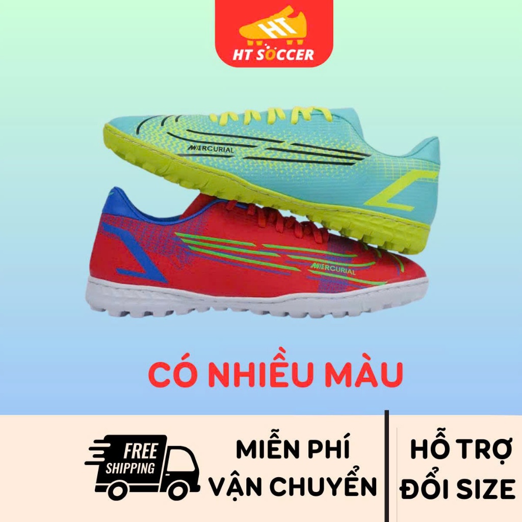 Giày Bóng Đá Việt Nam Vapor 14 Academy HT SOCCER Đinh TF Cỏ Nhân Tạo, Upper Mềm, Đã Khâu Đế, Tặng Tấ