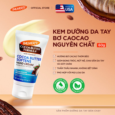 [Palmer's] Kem dưỡng ẩm da tay chiết xuất từ Bơ Cacao Palmer's 60g