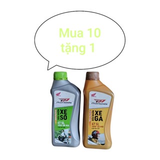 Dầu nhớt hon da ga và số chai 0,8lit bảo vệ tối ưu.....