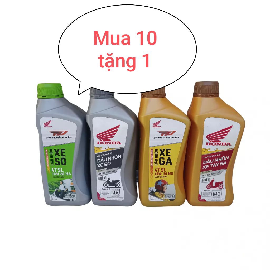 Dầu nhớt xe máy hon da ga số vận hành êm ái.....