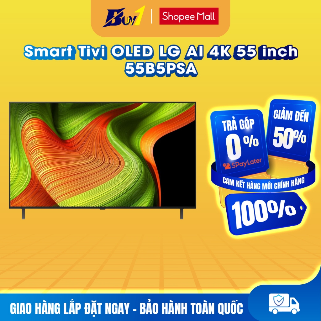 55B5PSA - Smart Tivi OLED LG AI 4K 55 inch OLED55B5PSA - Hàng chính hãng