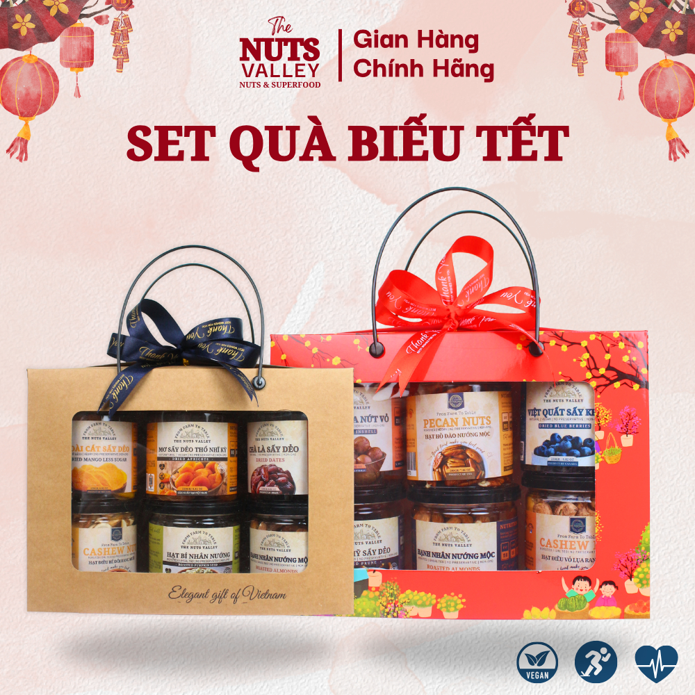 Hộp Quà Chúc Tết 2026 – Quà Tặng Cao Cấp, Ý Nghĩa, Cho Người Thân & Bạn Bè, Tết 2026 – The Nuts Valley